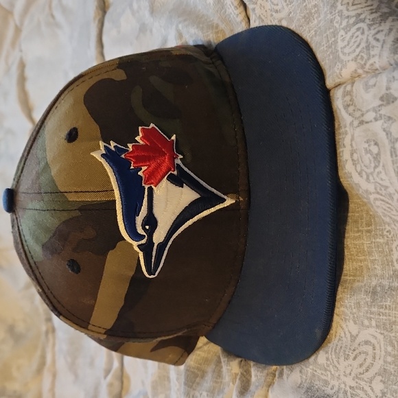 New Era Other - Toronto Blue Jay's Camo New Era Snapback Hat Vintage Y2K